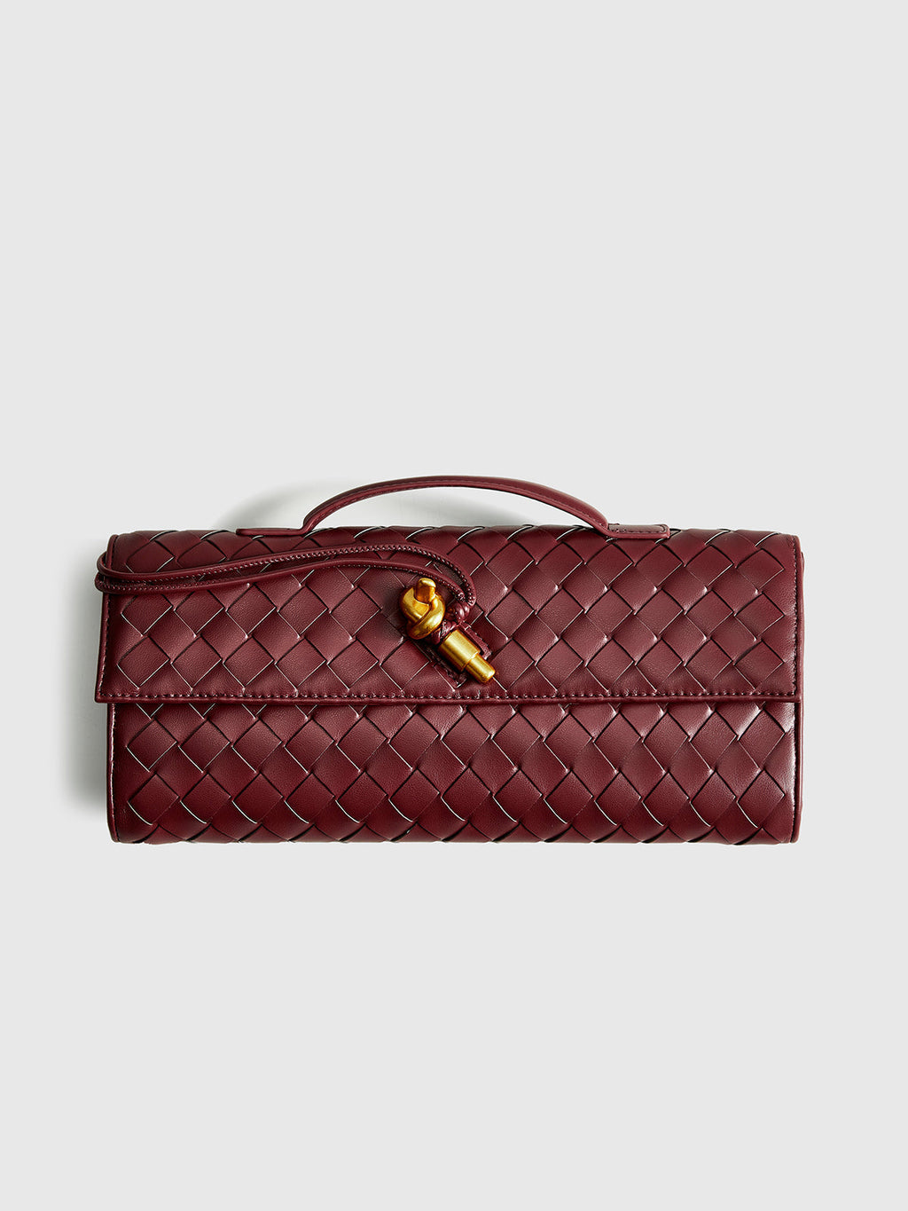 Woven Flap Clutch and Shoulder Bag – Versatile Elegant Design