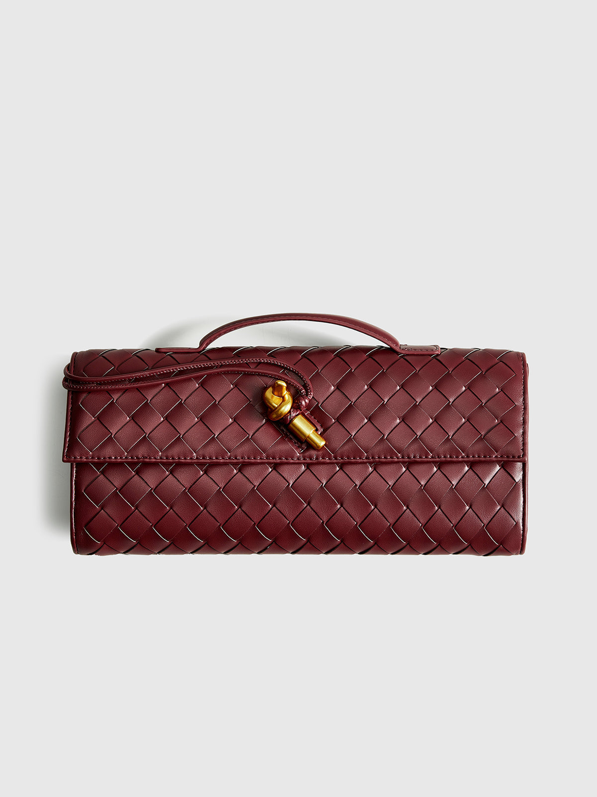 Woven Flap Clutch and Shoulder Bag – Versatile Elegant Design