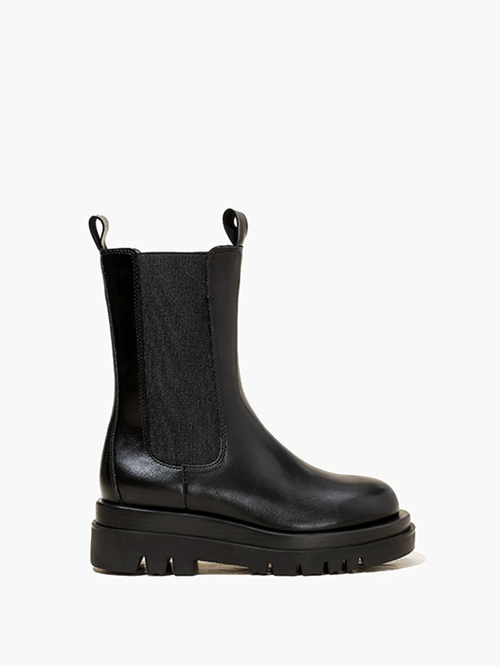 Chunky Sole Chelsea Boots for Modern Urban Style