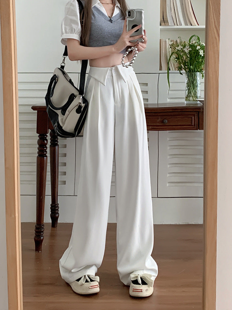 High Waist Wide Leg Trousers for Effortless Chic Style