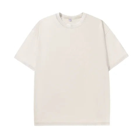 Vintage Wash Oversized Crewneck T-Shirt