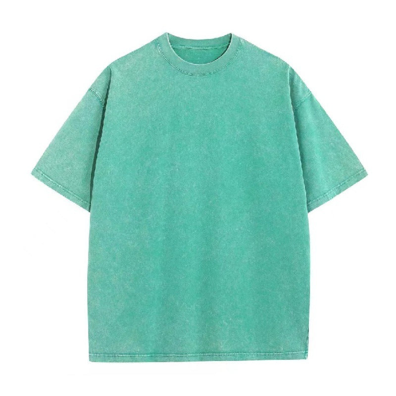 Vintage Wash Oversized Crewneck T-Shirt
