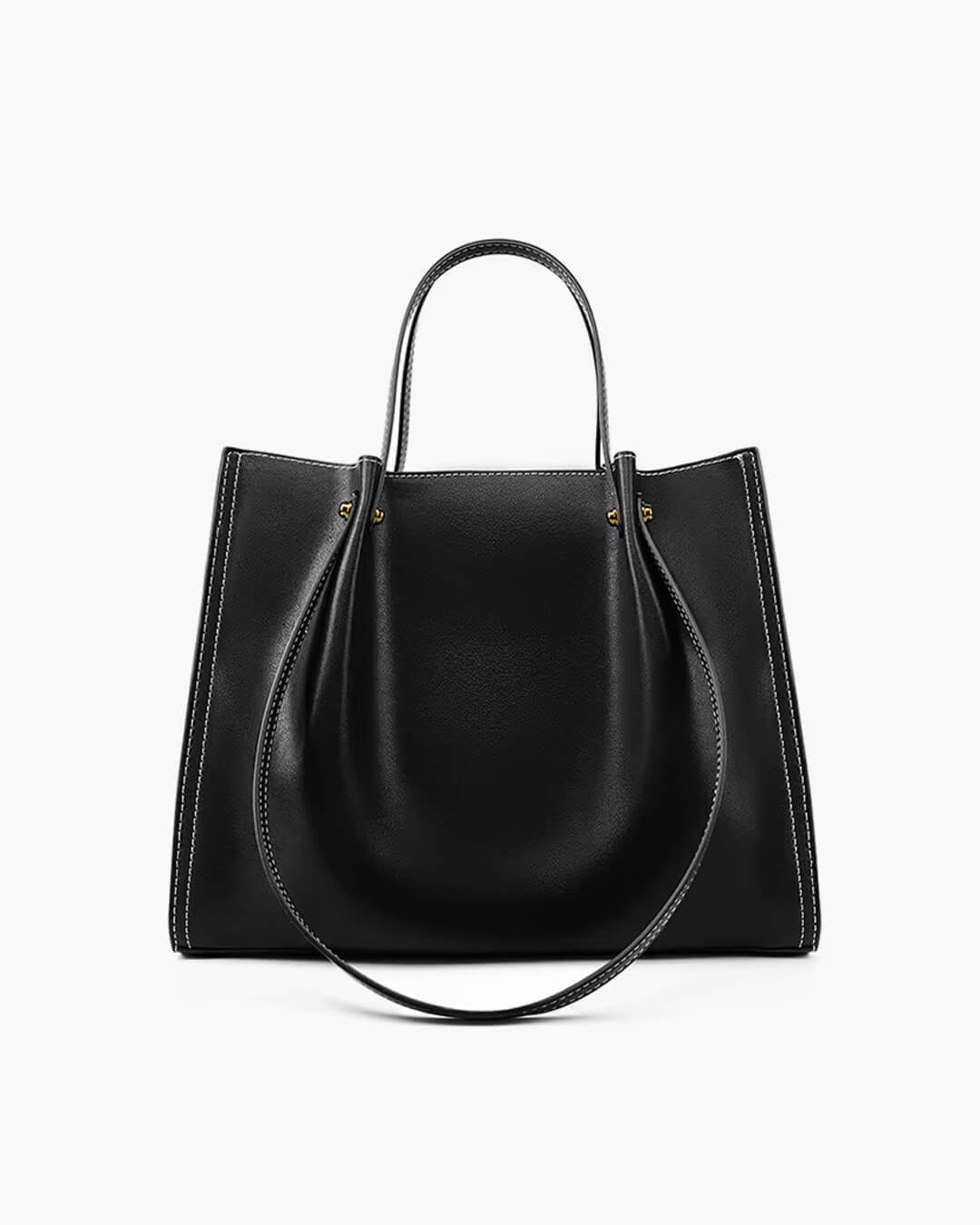 Elegant Vegan Leather Everyday Tote Bag